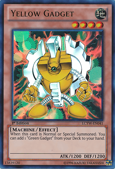 Yellow Gadget [LCYW-EN041] Ultra Rare - Josh's Cards