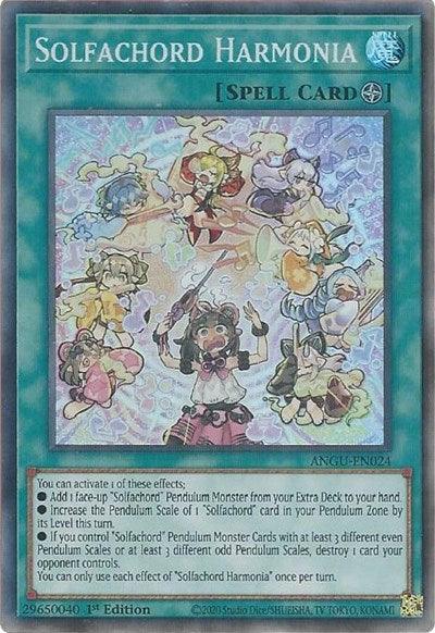 Solfachord Harmonia (Super Rare) [ANGU-EN024] Super Rare - Josh's Cards