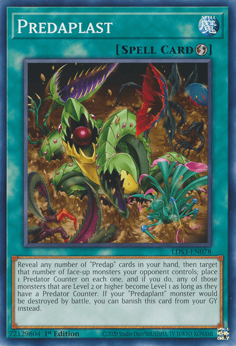 Predaplast [LDS3-EN078] Common - Josh's Cards