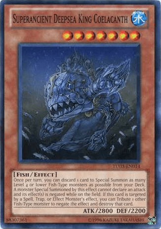 Superancient Deepsea King Coelacanth [TU03-EN014] Common - Josh's Cards