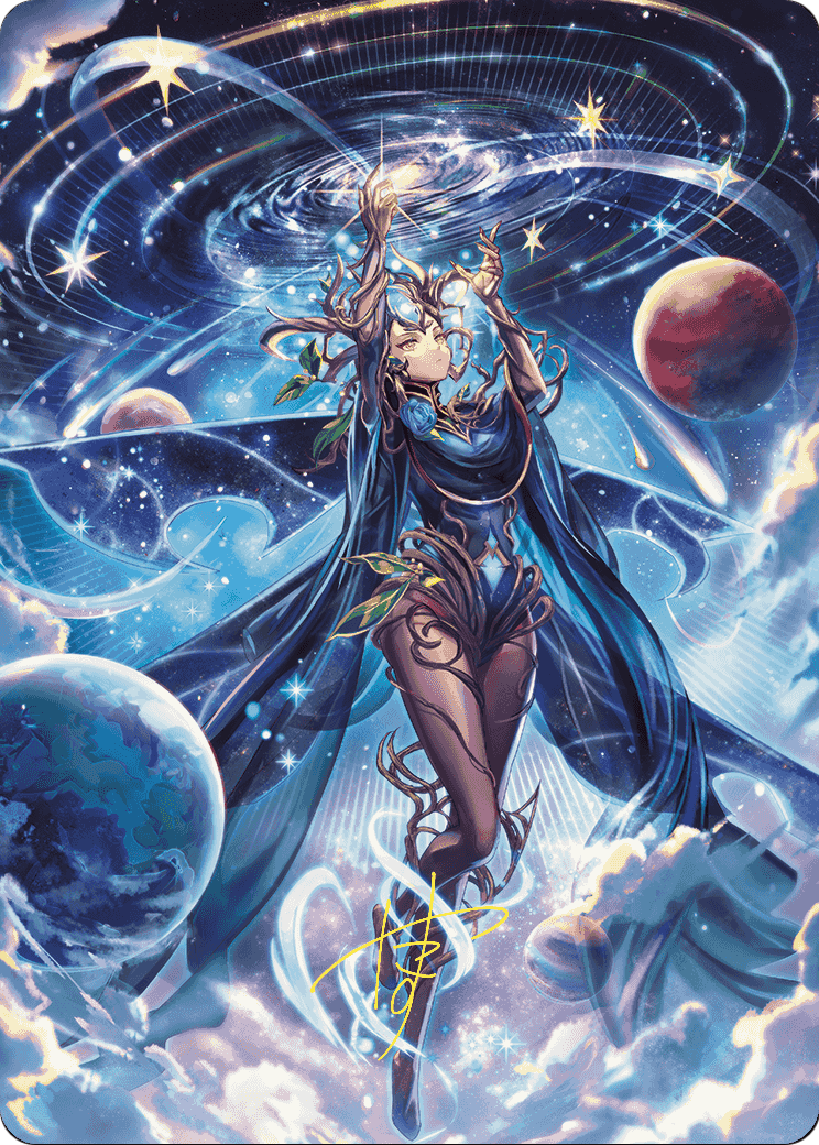 Omniscience // Omniscience (AWOE-078) - Wilds of Eldraine Art Series (Borderless)