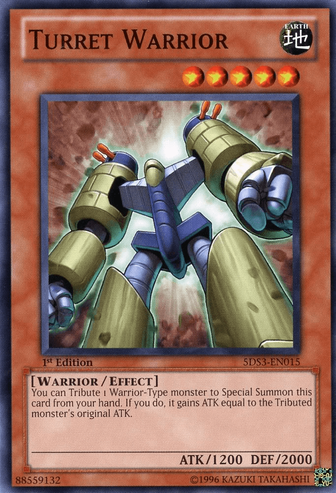 Turret Warrior [5DS3-EN015] Common - Josh's Cards