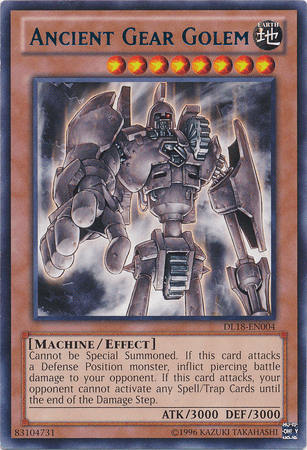 Ancient Gear Golem (Blue) [DL18-EN004] Rare - Josh's Cards