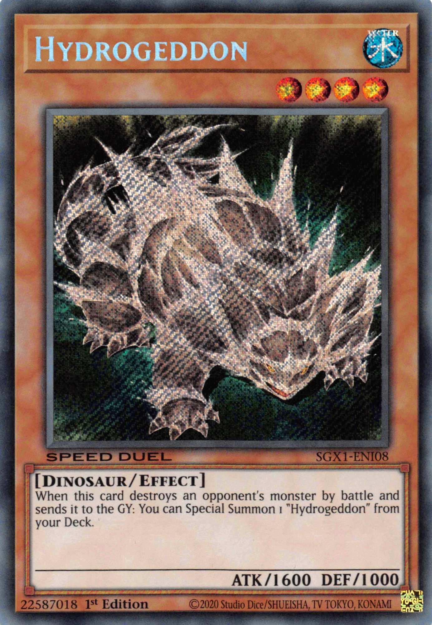 Hydrogeddon [SGX1-ENI08] Secret Rare - Josh's Cards