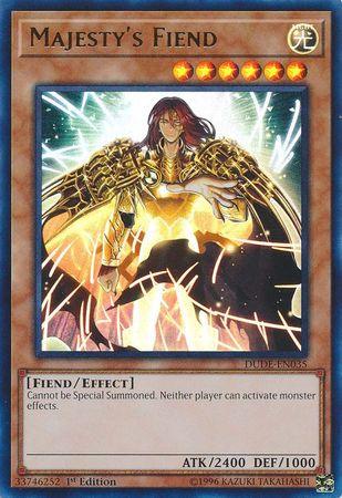 Majesty's Fiend [DUDE-EN035] Ultra Rare - Josh's Cards