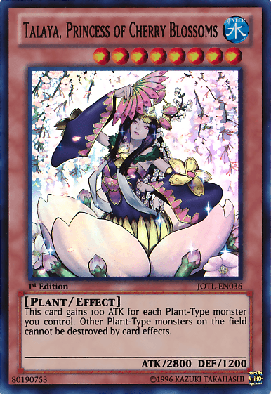 Talaya, Princess of Cherry Blossoms [JOTL-EN036] Super Rare - Josh's Cards