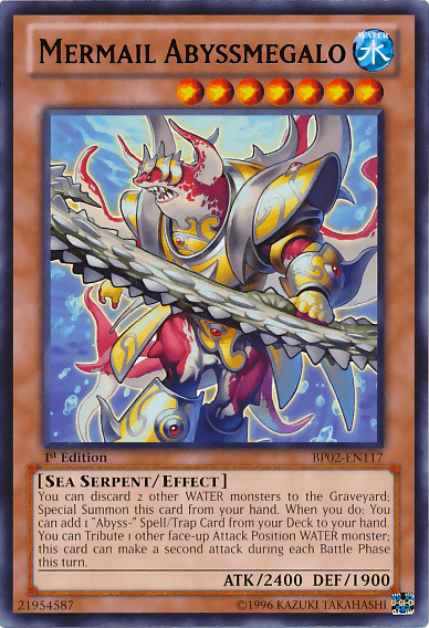Mermail Abyssmegalo [BP02-EN117] Mosaic Rare - Josh's Cards