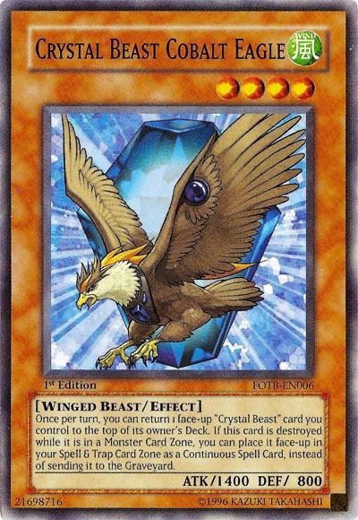 Crystal Beast Cobalt Eagle [FOTB-EN006] Common - Josh's Cards