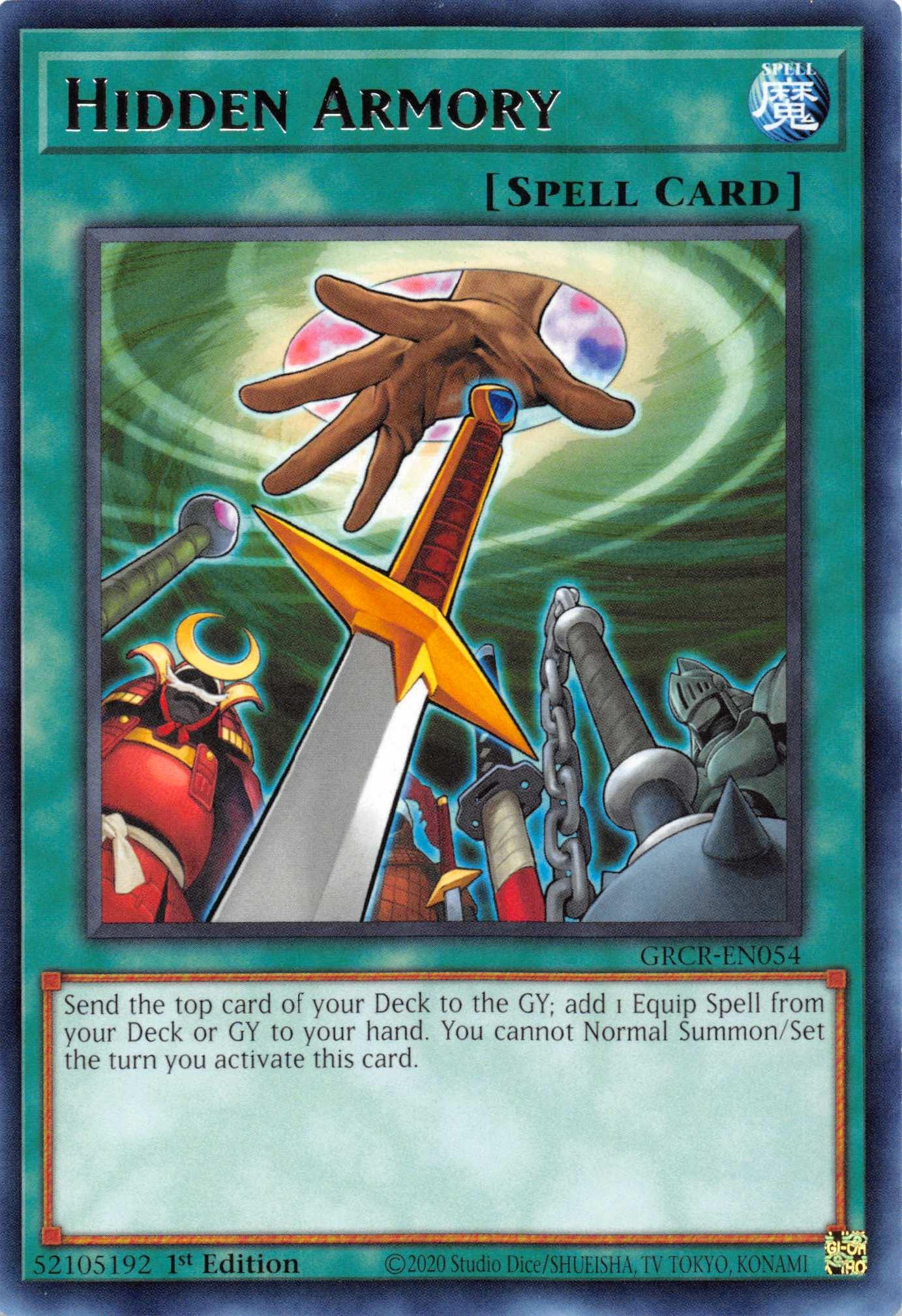 Hidden Armory [GRCR-EN054] Rare - Josh's Cards