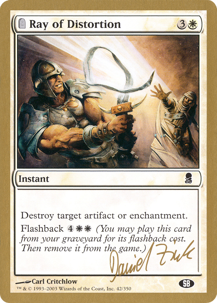 Ray of Distortion (WCD-DZ42SB) - World Championship Decks 2003: (tombstone)