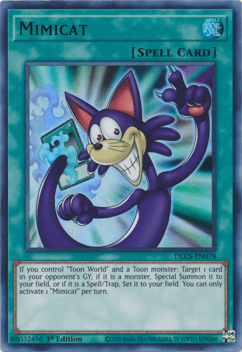 Mimicat (Green) [DLCS-EN078] Ultra Rare - Josh's Cards