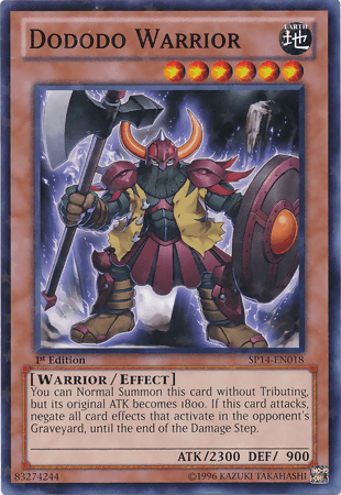 Dododo Warrior [SP14-EN018] Starfoil Rare - Josh's Cards