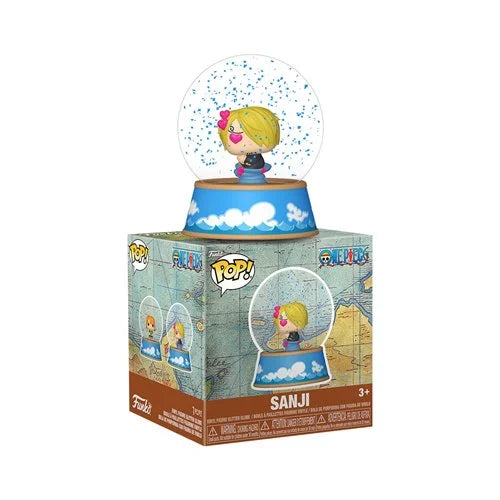 One Piece Mini Glitter Globe - Sanji