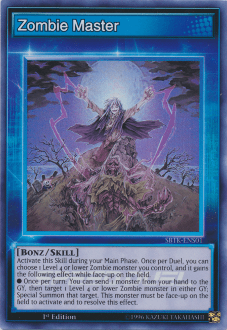 Zombie Master [SBTK-ENS01] Super Rare - Josh's Cards