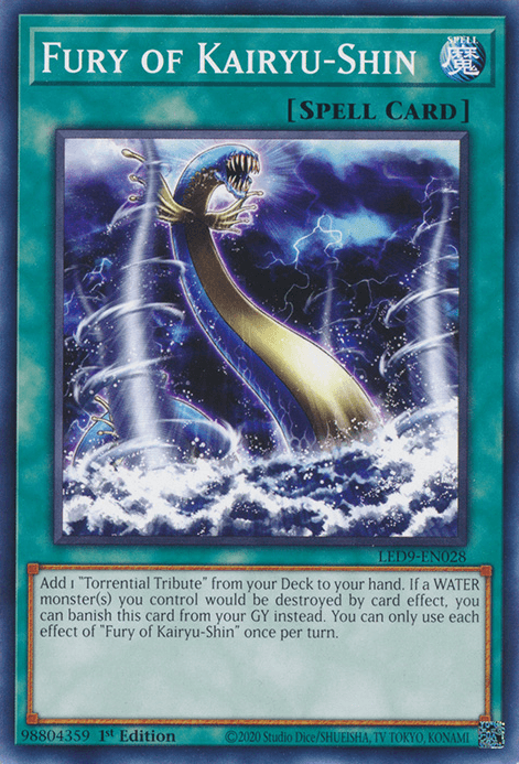 Fury of Kairyu-Shin [LED9-EN028] Common - Josh's Cards