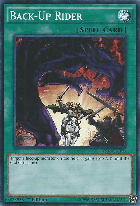 Back-Up Rider [YS16-EN030] Common - Josh's Cards
