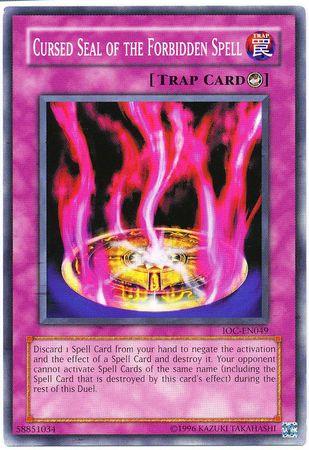 Cursed Seal of the Forbidden Spell [IOC-EN049] Common - Josh's Cards