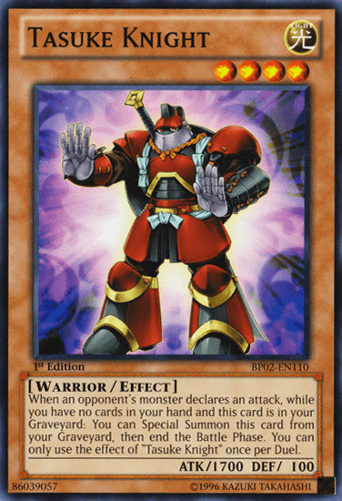 Tasuke Knight [BP02-EN110] Common - Josh's Cards