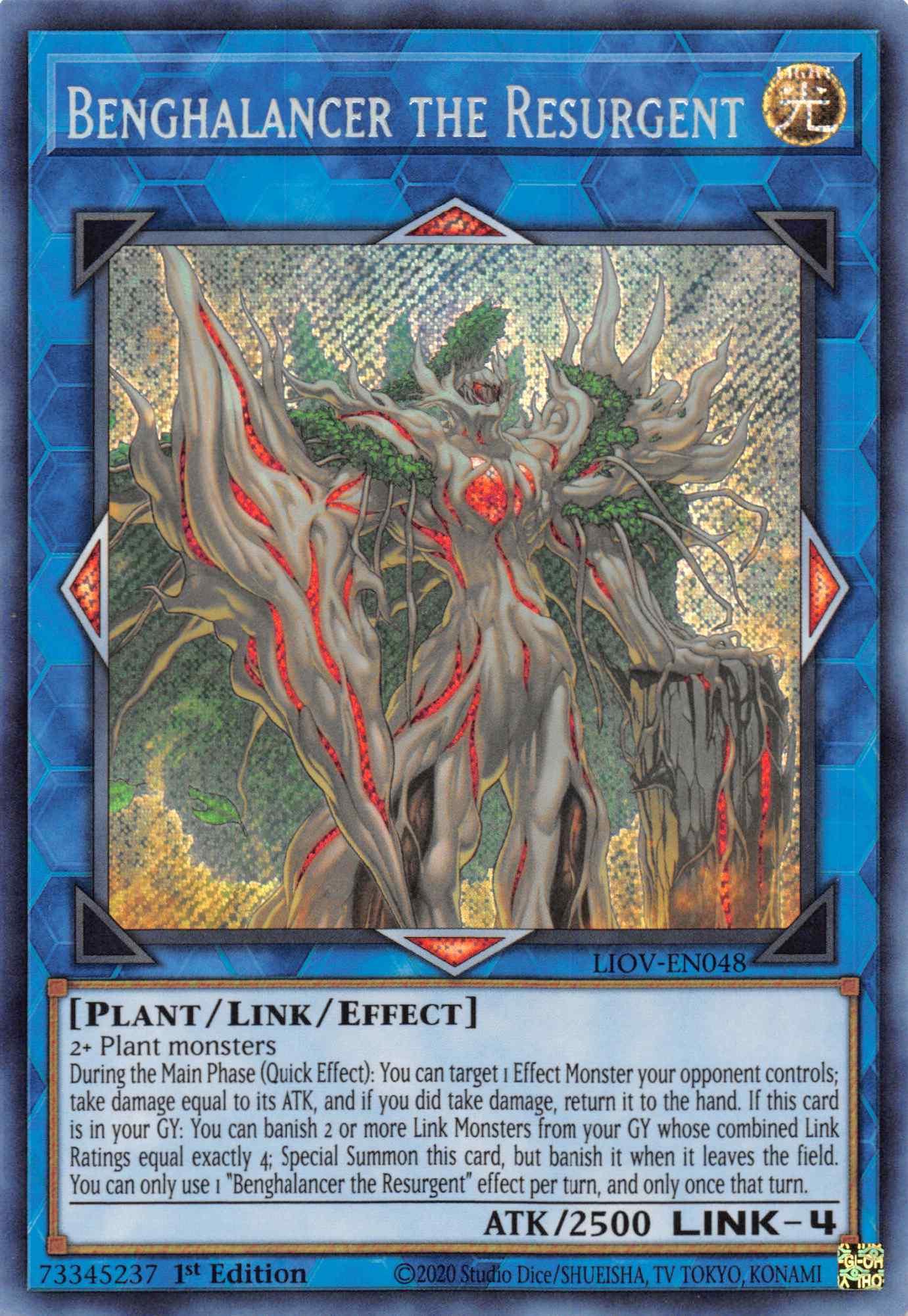 Benghalancer the Resurgent [LIOV-EN048] Secret Rare - Josh's Cards