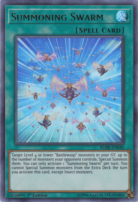 Summoning Swarm [BLHR-EN040] Ultra Rare - Josh's Cards