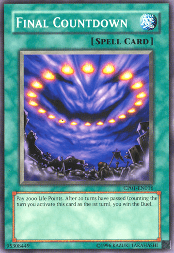 Final Countdown [CP01-EN016] Common - Josh's Cards