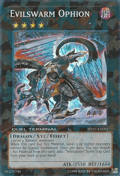 Evilswarm Ophion [DT07-EN091] Super Rare - Josh's Cards