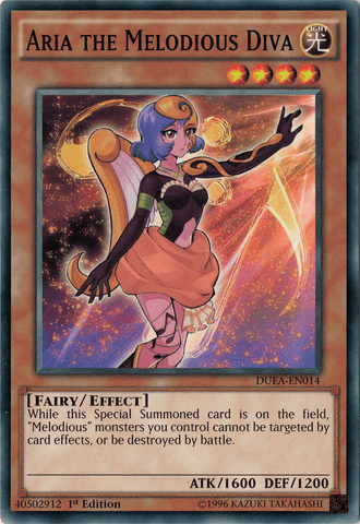 Aria the Melodious Diva [DUEA-EN014] Common - Josh's Cards