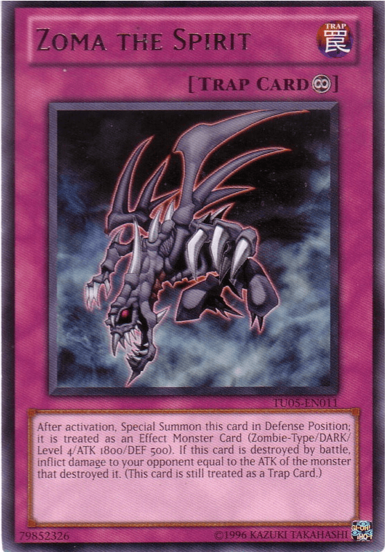 Zoma the Spirit [TU05-EN011] Rare - Josh's Cards