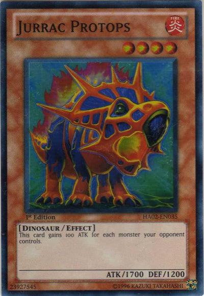 Jurrac Protops [HA02-EN035] Super Rare - Josh's Cards