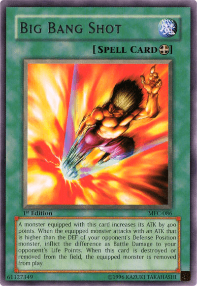 Big Bang Shot [MFC-086] Rare - Josh's Cards