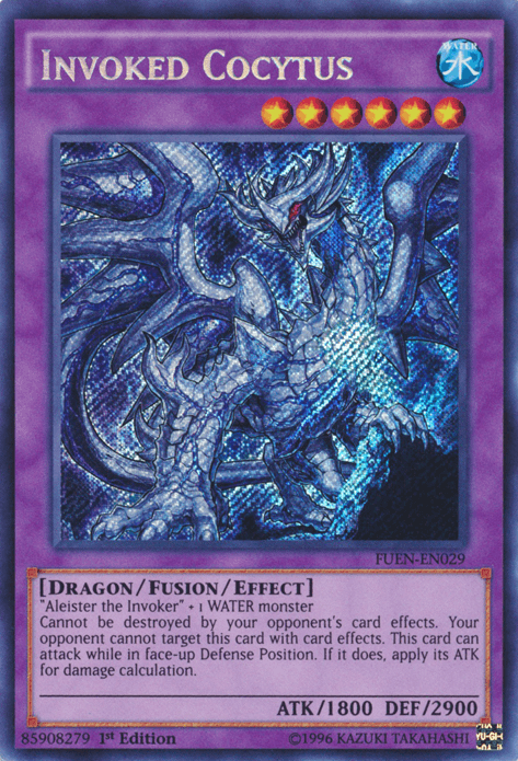 Invoked Cocytus [FUEN-EN029] Secret Rare - Josh's Cards