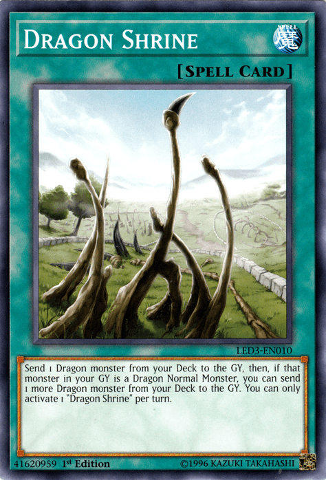 Dragon Shrine [LED3-EN010] Common - Josh's Cards