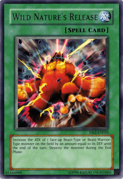 Wild Nature's Release [DR2-EN033] Rare - Josh's Cards