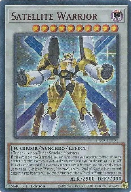 Satellite Warrior (Red) [LDS3-EN121] Ultra Rare - Josh's Cards