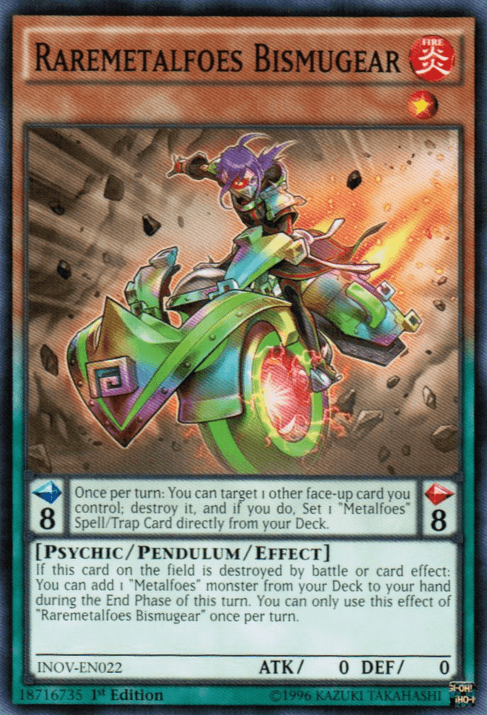 Raremetalfoes Bismugear [INOV-EN022] Common - Josh's Cards