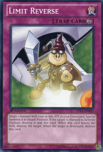 Limit Reverse [YS12-EN037] Common - Josh's Cards