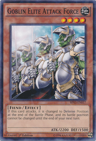 Goblin Elite Attack Force [BP03-EN017] Shatterfoil Rare - Josh's Cards
