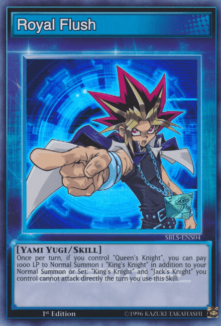 Royal Flush [SBLS-ENS04] Super Rare - Josh's Cards