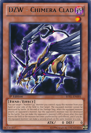 DZW - Chimera Clad [JOTL-EN001] Rare - Josh's Cards