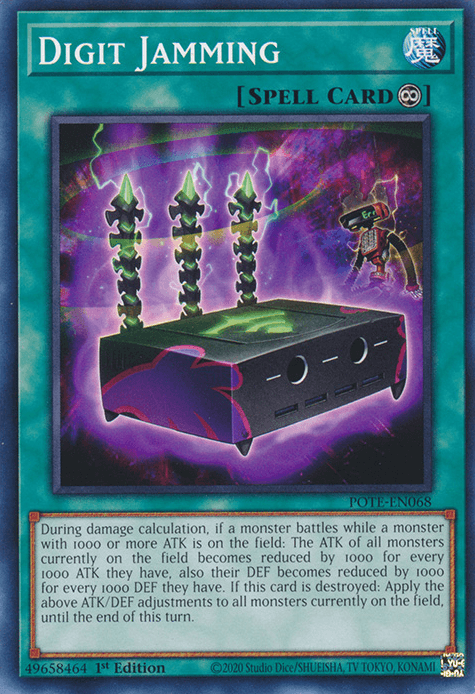 Digit Jamming [POTE-EN068] Common - Josh's Cards