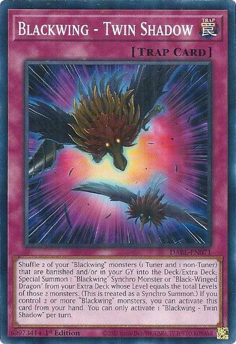Blackwing - Twin Shadow [DABL-EN071] Common - Josh's Cards