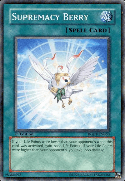 Supremacy Berry [RGBT-EN060] Common - Josh's Cards