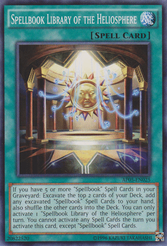 Spellbook Library of the Heliosphere [AP05-EN025] Common - Josh's Cards