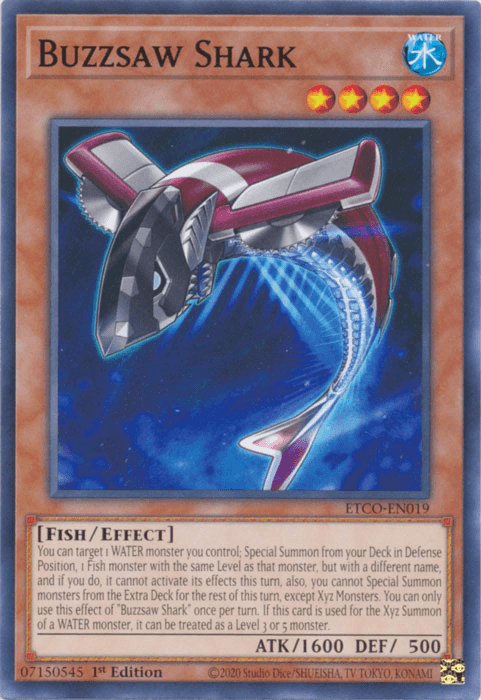 Buzzsaw Shark [ETCO-EN019] Common - Josh's Cards