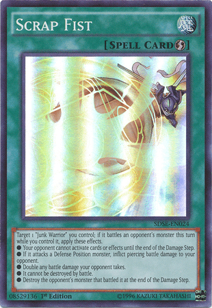 Scrap Fist [SDSE-EN024] Super Rare - Josh's Cards
