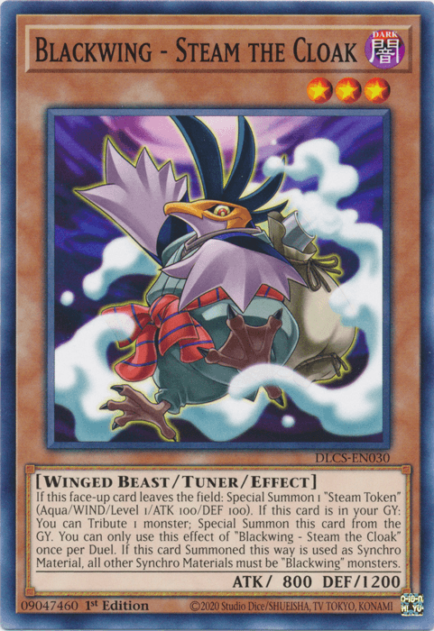 Blackwing - Steam the Cloak [DLCS-EN030] Common - Josh's Cards