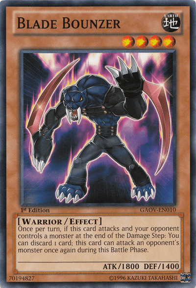 Blade Bounzer [GAOV-EN010] Common - Josh's Cards