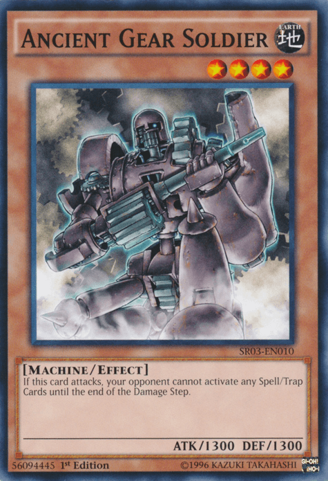 Ancient Gear Soldier [SR03-EN010] Common - Josh's Cards