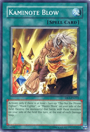 Kaminote Blow [DR3-EN222] Common - Josh's Cards