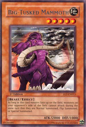 Big-Tusked Mammoth [FET-EN015] Rare - Josh's Cards